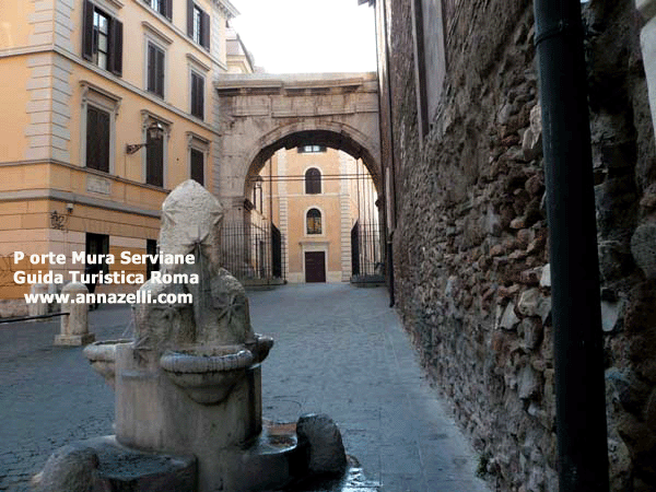 FOTO PORTE MURA SERVIANE ROMA