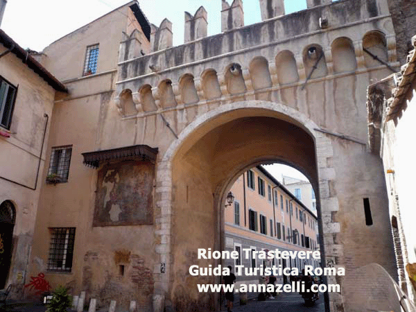 FOTO RIONE TRASTEVERE ROMA