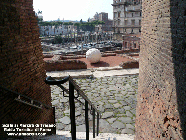 FOTO SCALE AI MERCATI TRAIANEI ROMA