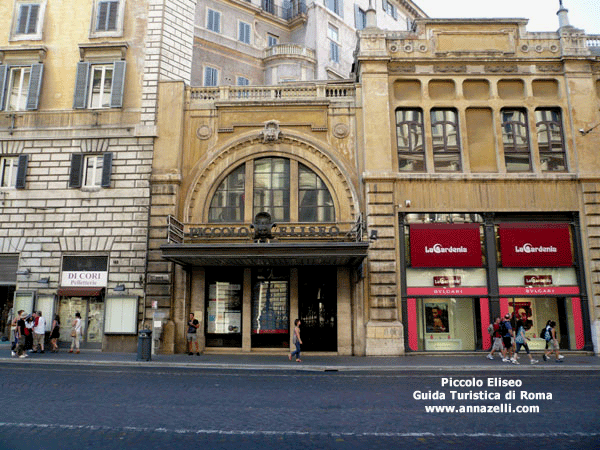 FOTO TEATRO PICCOLO ELISEO ROMA