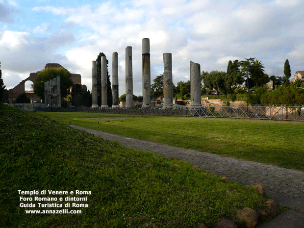 TEMPIO DI VENERE E ROMA FORO ROMANO ROMA