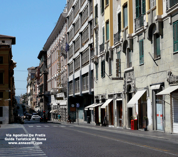 FOTO VIA AGOSTINO DE PRETIS (ROMA)