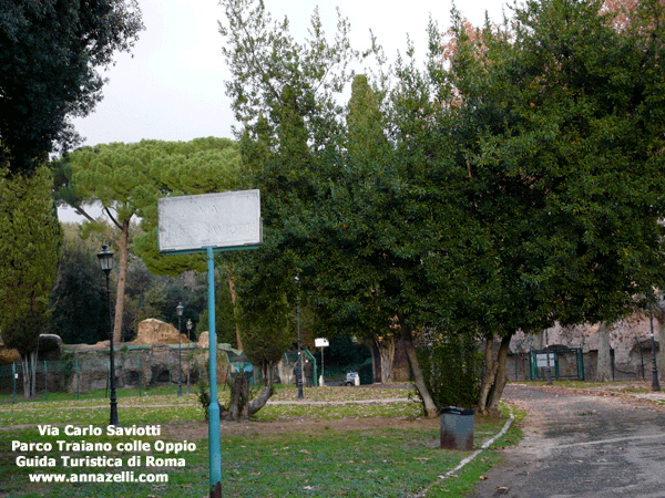 FOTO VIA CARLO SAVIOTTI ROMA
