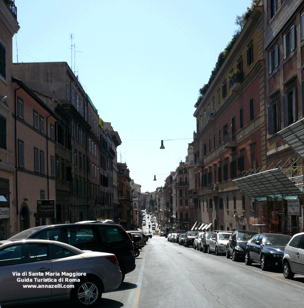 FOTO VIA DI SANTA MARIA MAGGIORE ROMA