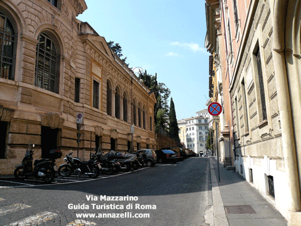 FOTO VIA MAZZARINO (ROMA)