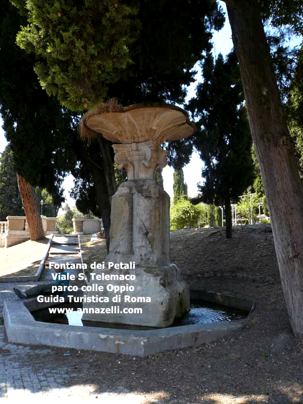Fontana dei Petali colle Oppio (Roma)