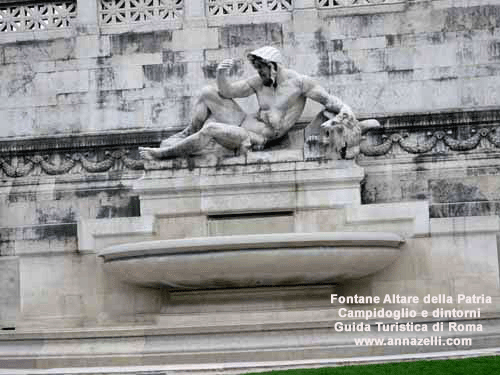 fontane altare della patria campidoglio e dintorni (roma)