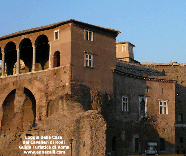 Foto Loggia Casa dei Cavalieri di Rodi Roma