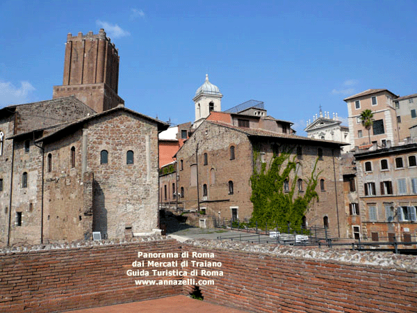 Foto Panorama di Roma dai Mercati di Traiano