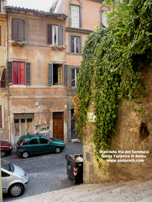 Foto Scalinata via del Sambuco Roma