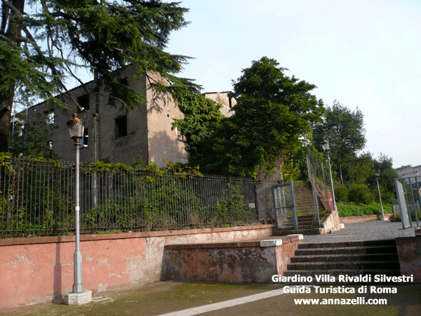 Foto giardino Villa Rivaldi Silvestri Roma