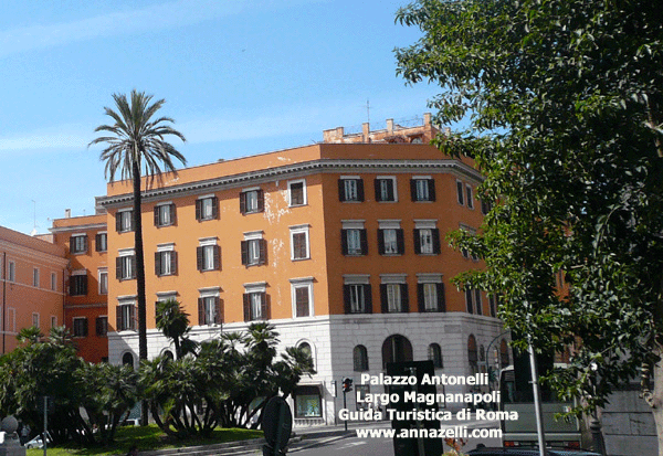 Foto Palazzo Antonelli Largo Magnanapoli Roma