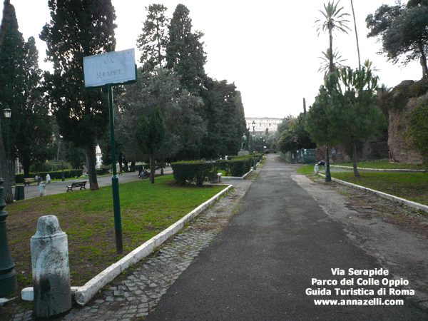 Foto via Serapide colle Oppio Roma