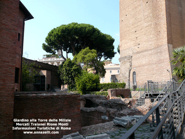 GIARDINO ALLA TORRE DELLE MILIZIE (ROMA)