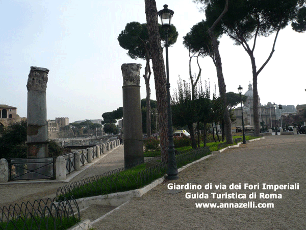 GIARDINO VIA DEI FORI IMPERIALI (ROMA)