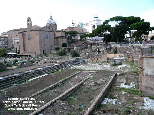 TEMPIO DELLA PACE O FORO DELLA PACE ROMA