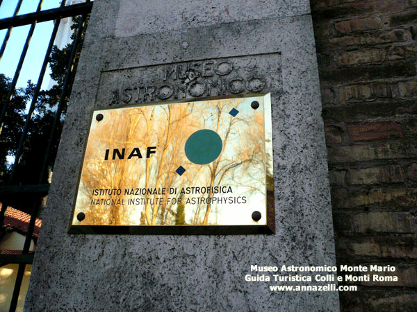 I.N.A.F. Istituto Nazionale di Astrofisica monte mario (roma)