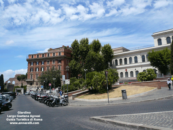Il Giardino a Largo Gaetana Agnesi Roma
