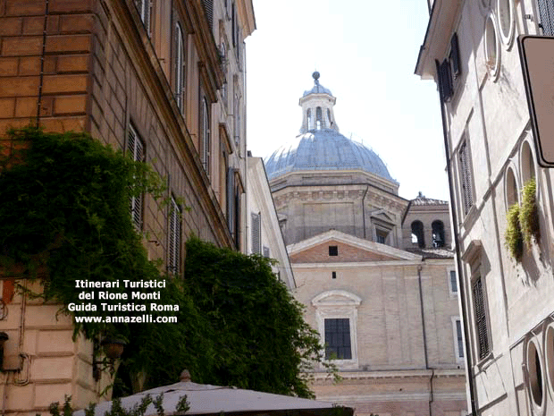 itinerari turistici rione monti roma