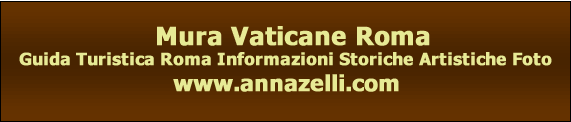 LE MURA VATICANE DI ROMA
