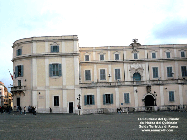 LE SCUDERIE DEL QUIRINALE ROMA