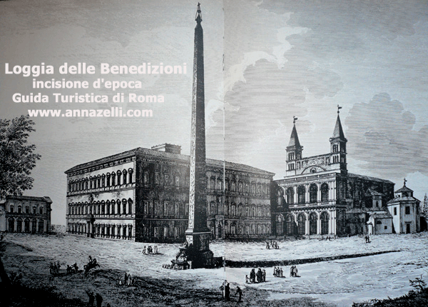LOGGIA DELLE BENEDIZIONI, SAN GIOVANNI IN LATERANO,ROMA