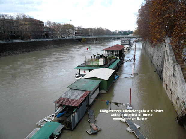 Lungotevere Michelangelo a sinistra Roma