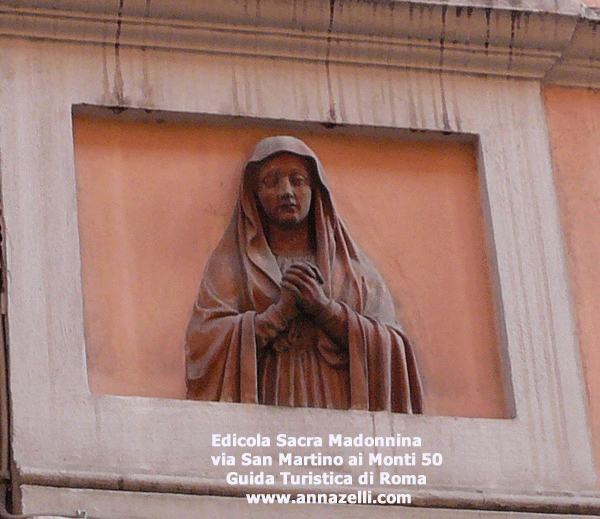 MADONNINA VIA SAN MARTINO AI MONTI ROMA