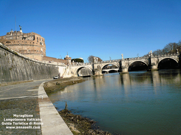 MURAGLIONE LUNGOTEVERE VATICANO (ROMA)