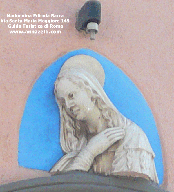 Edicola Sacra Madonnina via Santa Maria Maggiore 145 Roma