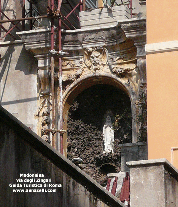 Madonnina via degli Zingari Roma