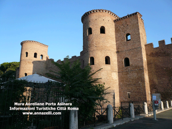Mura Aureliane della Porta Asinara (Roma)