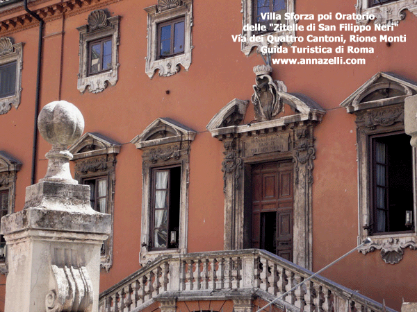 ORATORIO ZITELLE SAN FILIPPO NERI,VIA DEI QUATTRO CANTONI, ROMA
