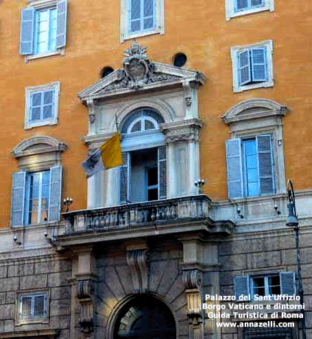 PALAZZO DEL SANT'UFFIZIO BORGO VATICANO E DINTORNI ( ROMA)