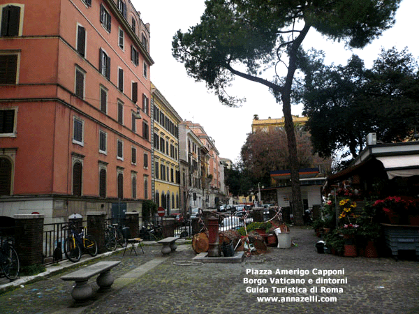 PIAZZA AMERIGO CAPPONI BORGO VATICANO E DINTORNI (ROMA)