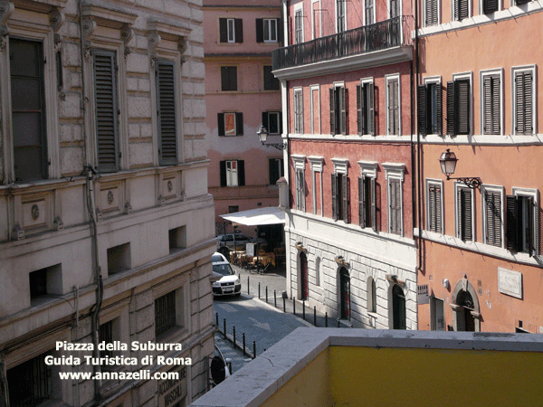 PIAZZA DELLA SUBURRA (ROMA)