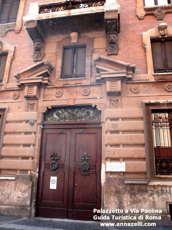 Palazzo di via Paolina Roma