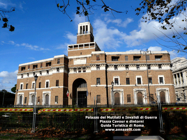 palazzo mutilati ed invalidi di guerra piazza cavour roma