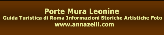 Porte delle Mura Leonine Roma