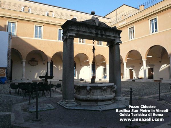 pozzo nel chiostro San Pietro in Vincoli Roma
