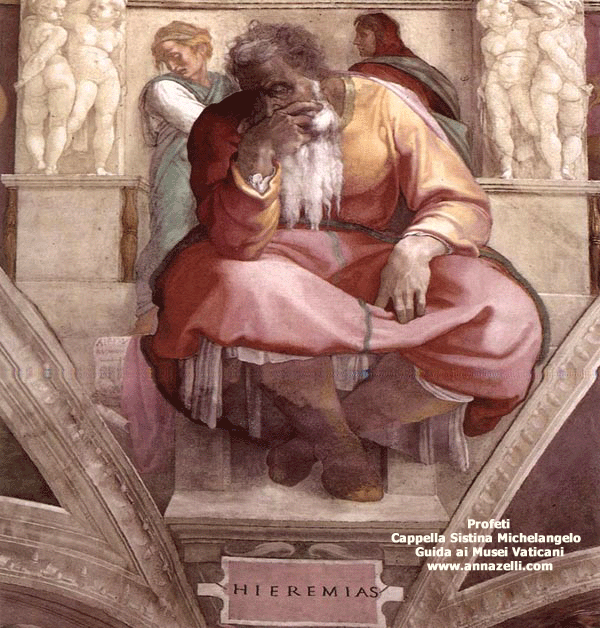 Profeti di Michelangelo Cappella Sistina