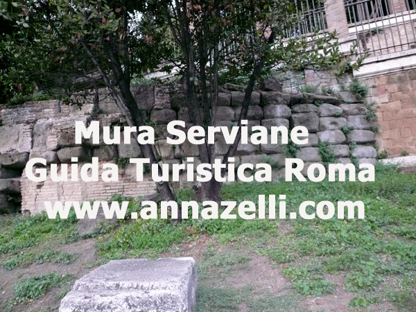 ROMA LE MURA SERVIANE A ROMA