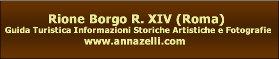 Rione Borgo R. XIV Roma