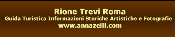 Rione Trevi R. II Roma