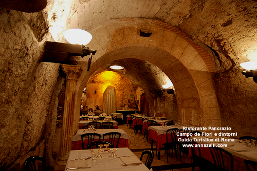 Ristorante Pancrazio curia del Teatro di Pompeo Campo de Fiori e dintorni (Roma)