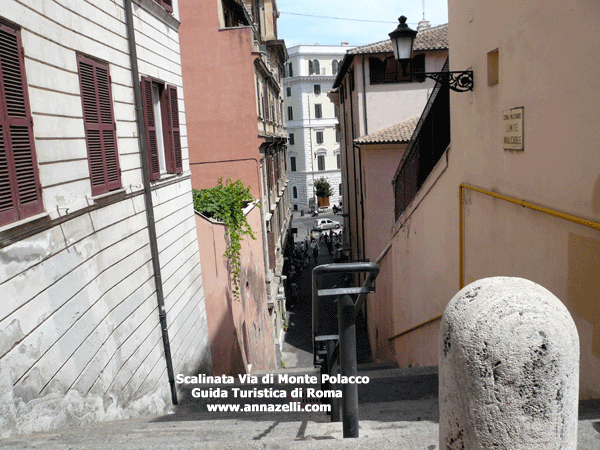 SCALINATA A VIA MONTE POLACCO ROMA
