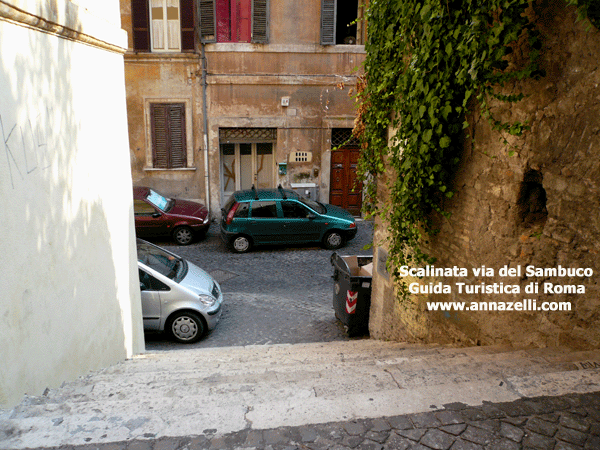 SCALINATA VIA DEL SAMBUCO (ROMA)
