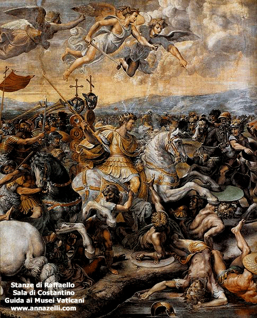Sala di Costantino Stanze di Raffaello Musei Vaticani
