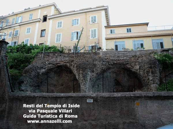 TEMPIO DI ISIDE VIA P. VILLARI, ROMA