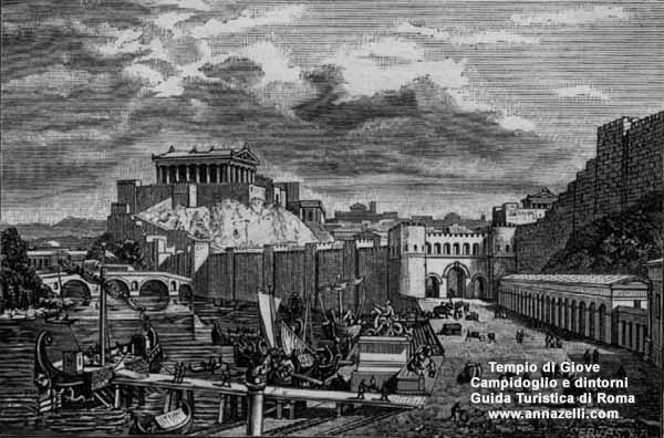 tempio giove capitolino campidoglio e dintorni (roma)